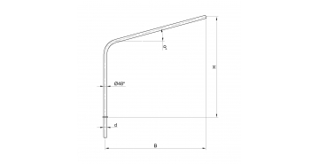 Кронштейн К2-1,0-1,0-0-1